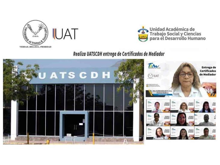 Certifican a estudiantes de UAT como mediadores Certifican a estudiantes de UAT como mediadores