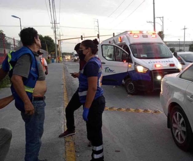 Embisten a obrero en Parque Industrial