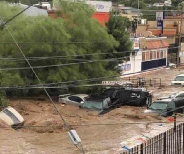 Tromba en Sonora deja una persona muerta y varios daños materiales Tromba en Sonora deja una persona muerta y varios daños materiales