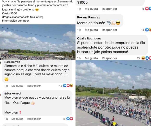 Pagan hasta $1000 por no hacer fila para la vacunación Pagan hasta $1000 por no hacer fila para la vacunación