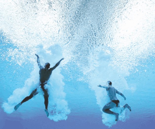 Se escapa podio en trampolín 3 m