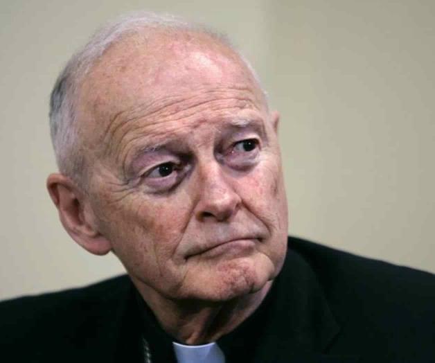 Excardenal McCarrick acusado de agredir sexualmente a adolescente Excardenal McCarrick acusado de agredir sexualmente a adolescente