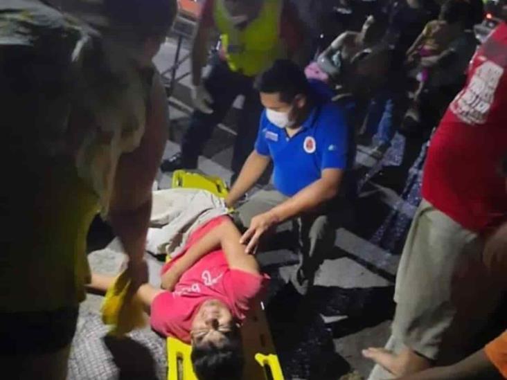 Embiste cafre a motociclista Embiste cafre a motociclista