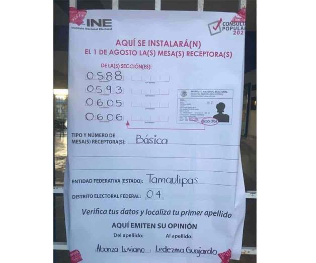Con derecho a voto 315 mil matamorenses Con derecho a voto 315 mil matamorenses