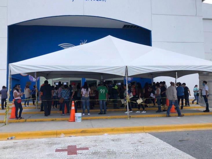 Baja intensidad en filas para vacuna anti-Covid Baja intensidad en filas para vacuna anti-Covid