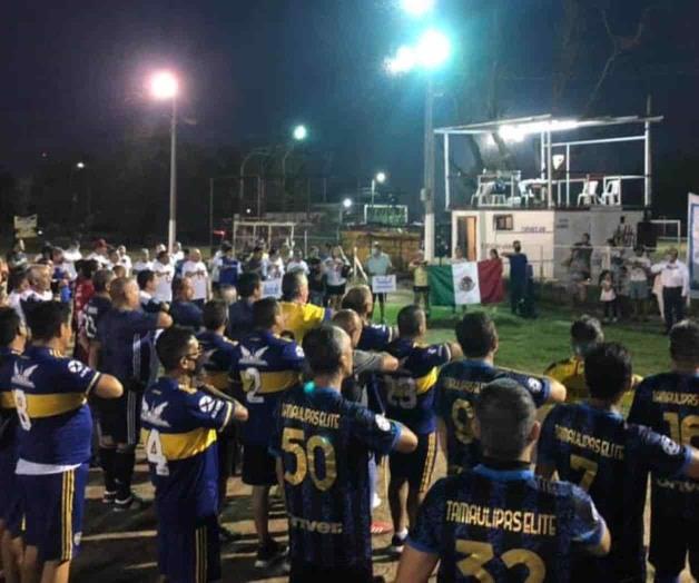 Inauguran Torneo Veteranos 44 y Más