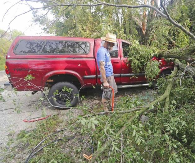 Causan tormentas eléctricas amplios daños en Wisconsin