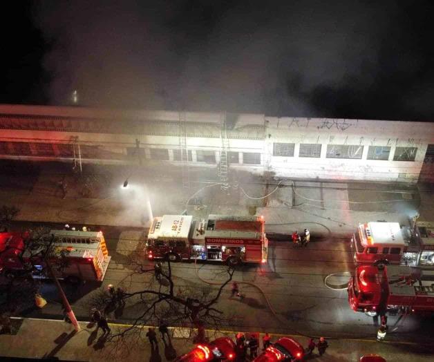 Estalla un incendio en almacén de Cinemateca