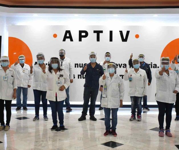 Reciben plantas Aptiv premio a la excelencia