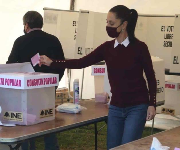 Cuestiona Sheinbaum poca asistencia en la Consulta