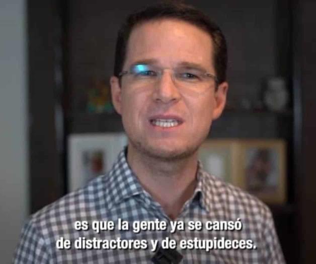 La gente ya se cansó de distractores y de estupideces: Anaya sobre consulta popular La gente ya se cansó de distractores y de estupideces: Anaya sobre consulta popular