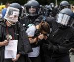 Protestan alemanes por medidas Covid