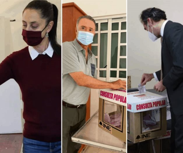 Desde Sheinbaum hasta Lorenzo Córdova, los funcionarios que votaron en la consulta popular Desde Sheinbaum hasta Lorenzo Córdova, los funcionarios que votaron en la consulta popular