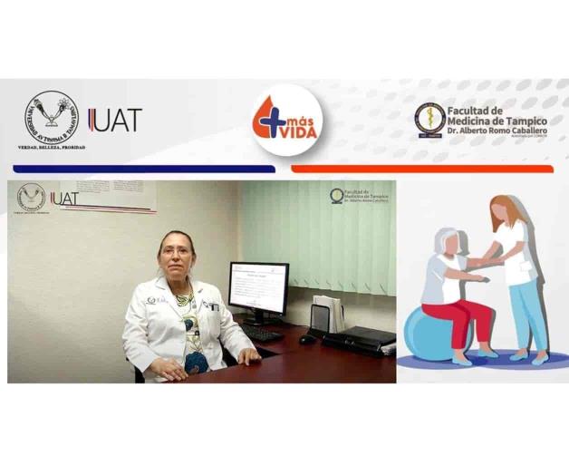 Imparte la UAT pláticas de rehabilitación física