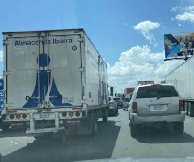 Continúa el caos en carretera a Reynosa Continúa el caos en carretera a Reynosa