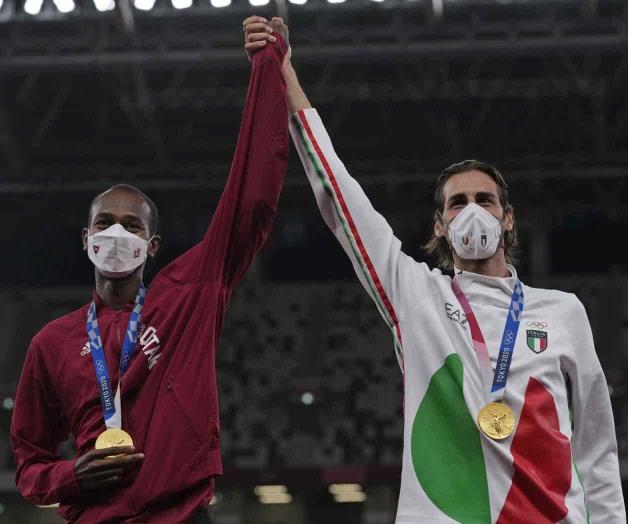 Comparten medalla de oro en Tokio 2020 Comparten medalla de oro en Tokio 2020