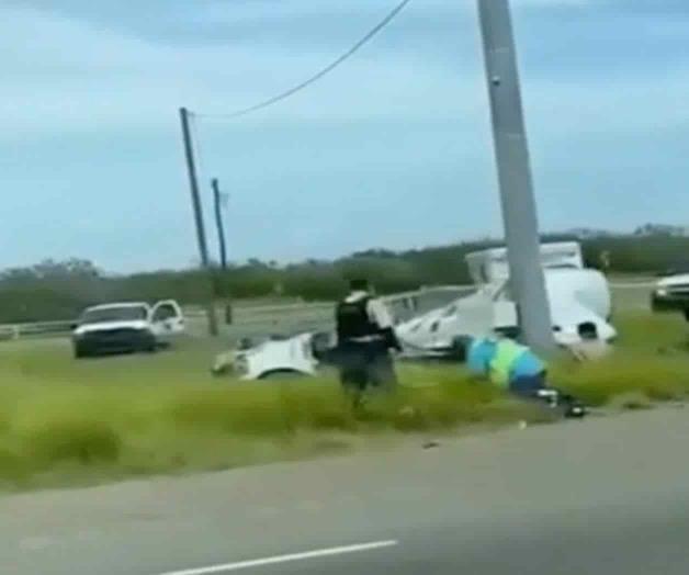 Choque deja 10 personas muertas en el Encino, Tx.