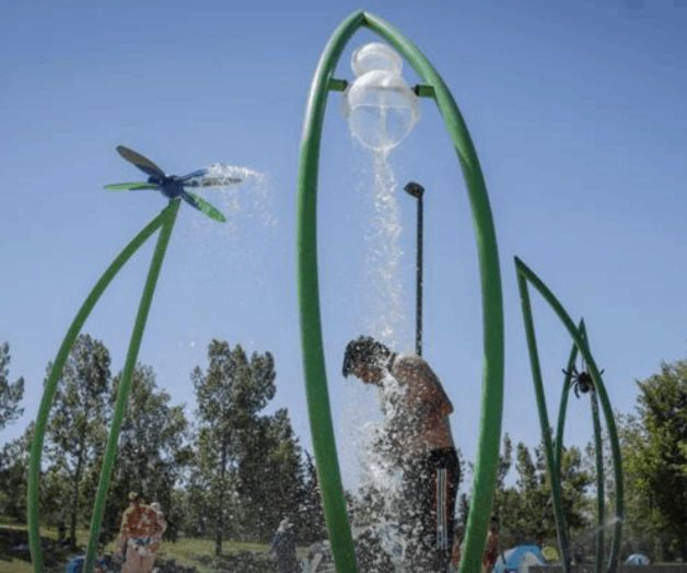 Un verano de clima extremo golpea a lugares más ricos