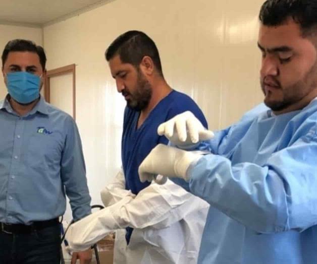 Sin descanso, equipo de muestreo Covid-19