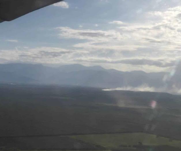 Se incendia relleno sanitario de Victoria