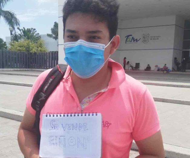 Ofrece en venta riñón para salvar a esposa Ofrece en venta riñón para salvar a esposa