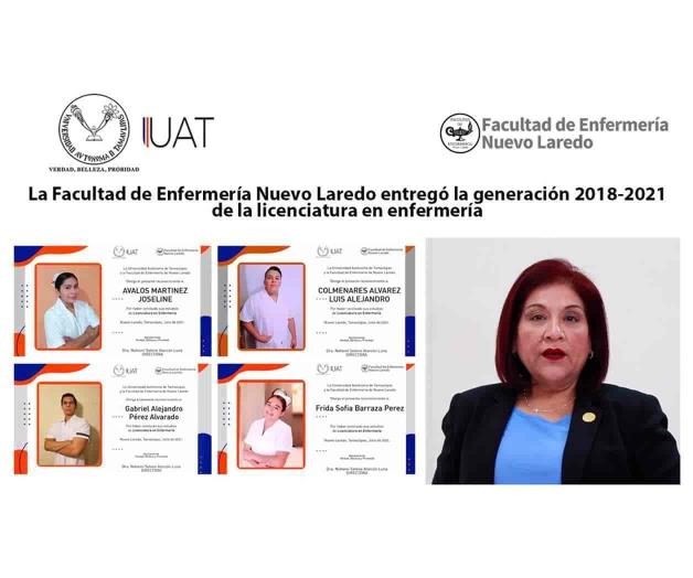 Egresan profesionales de Enfermería en la UAT