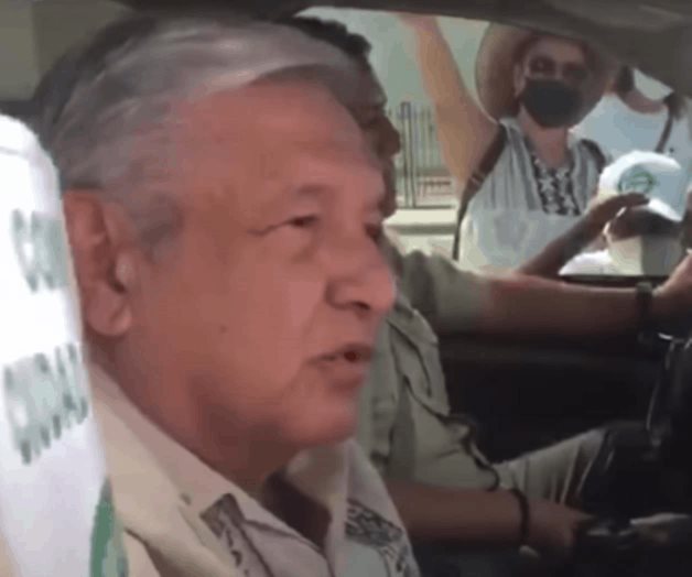 Increpan a AMLO en Ciudad Juárez