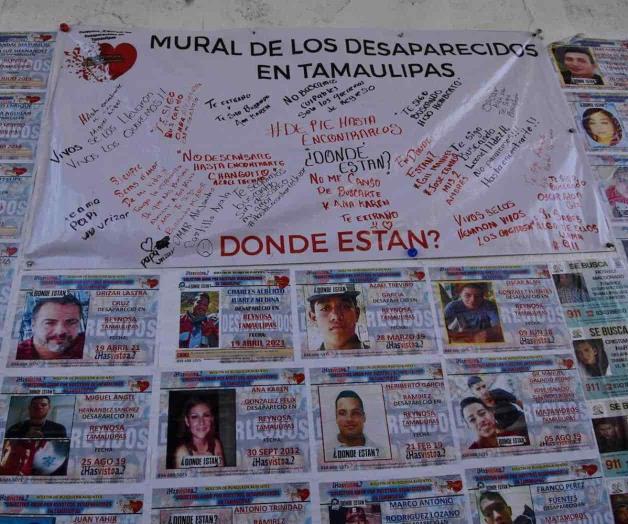 No cede esperanza: crean murales de desaparecidos