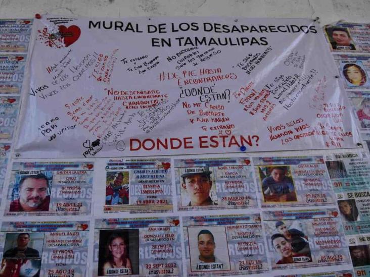 No cede esperanza: crean murales de desaparecidos No cede esperanza: crean murales de desaparecidos