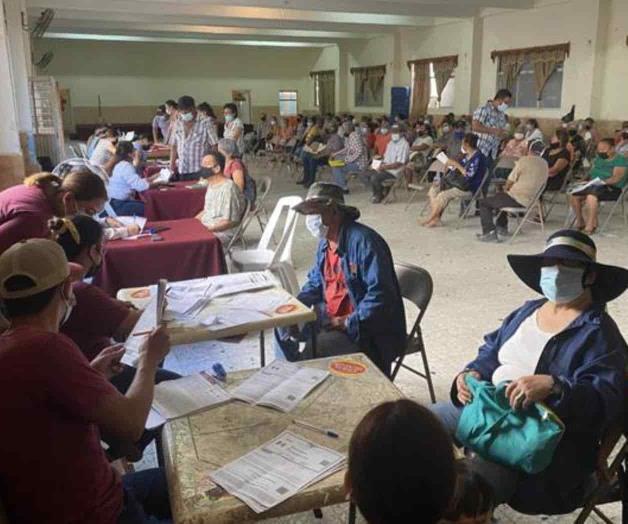 Abarrotan adultos registro al programa de 65 y Más