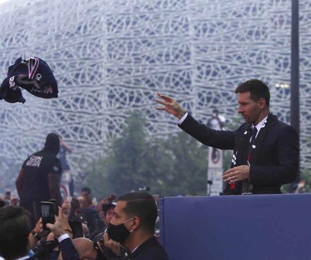 Messi dice que está muy feliz desde su llegada al PSG Messi dice que está muy feliz desde su llegada al PSG