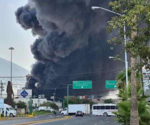 Arden instalaciones de Protexa, en Santa Catarina