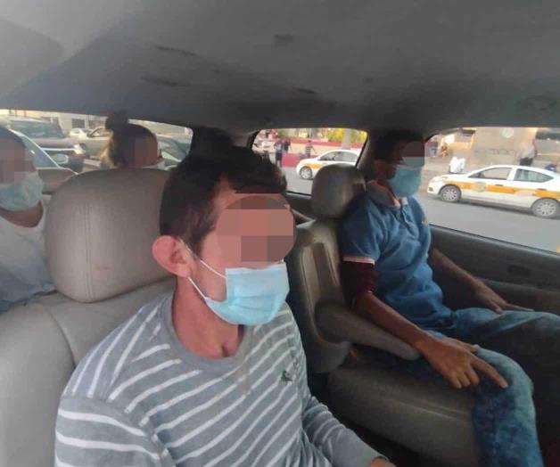 Rescatan a 5 migrantes de origen centroamericano