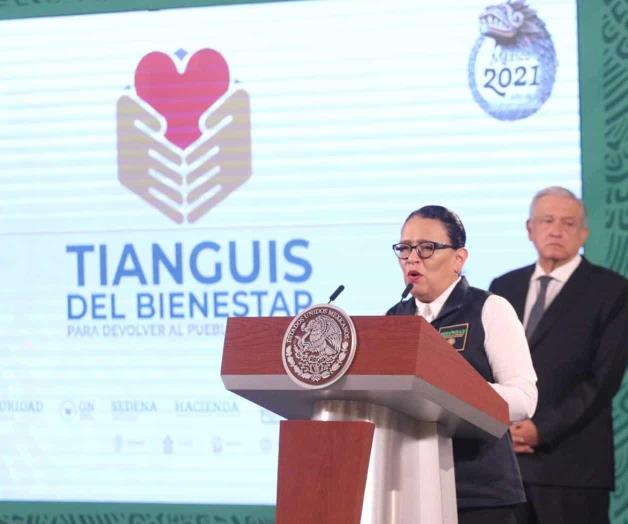 Darán 20 minutos para tomar cosas del Tianguis Bienestar Darán 20 minutos para tomar cosas del Tianguis Bienestar