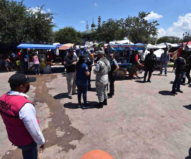 Operativo de seguridad en comunidad migrante