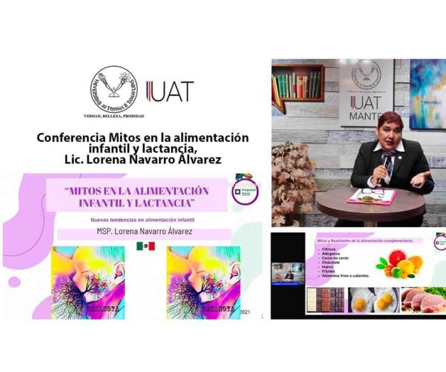 Orienta UAT sobre alimentación infantil