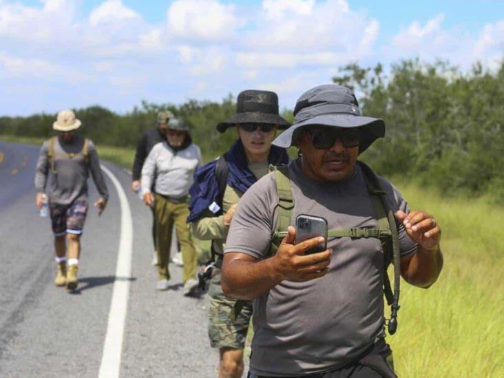 Realizan caminata por veteranos deportados Realizan caminata por veteranos deportados