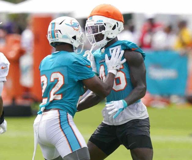 Novato Holland destaca en pretemporada de Dolphins