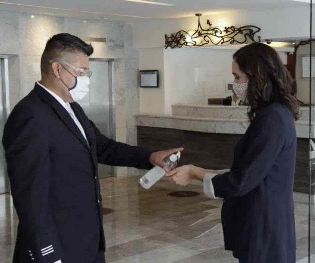 Refuerzan los hoteleros medias de bioseguridad Refuerzan los hoteleros medias de bioseguridad