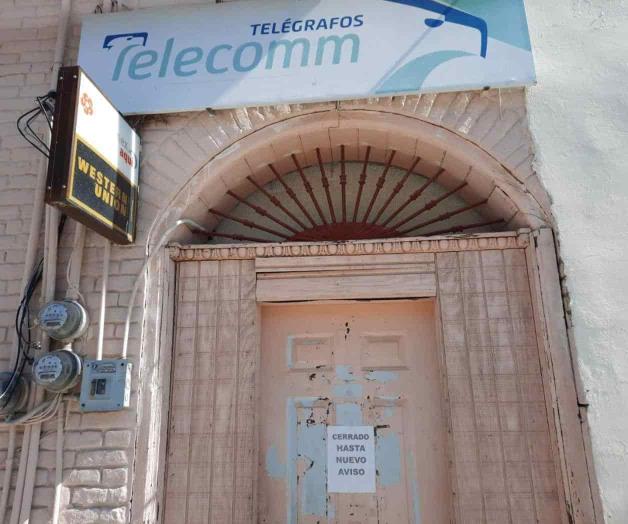 Cierran oficinas de Telecomm Cierran oficinas de Telecomm