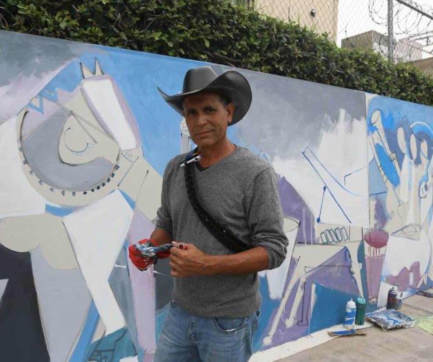 Hace mural a Chente Hace mural a Chente