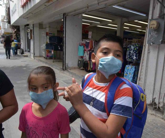 Llama Maki: menores deben usar cubrebocas Llama Maki: menores deben usar cubrebocas