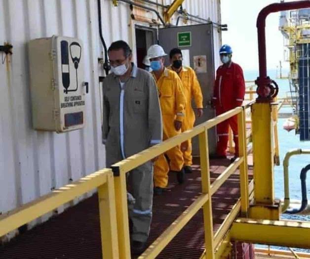 Brote de Covid-19 en plataforma sumergible