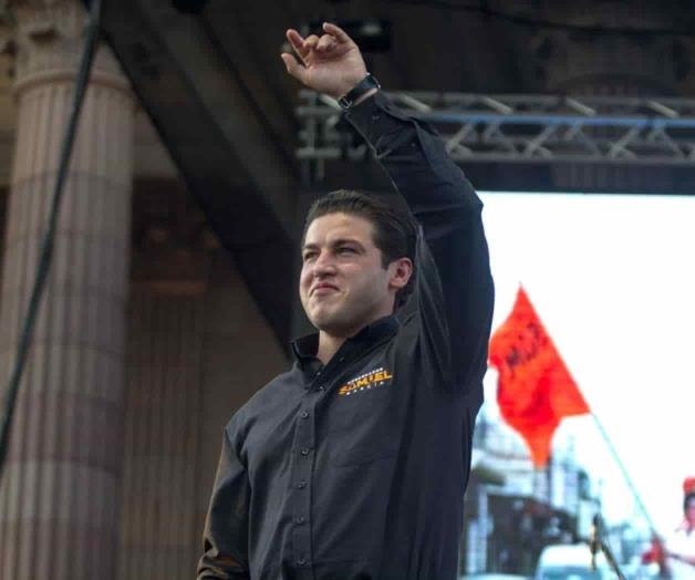 Banderazo a caravana de vacunación que va a Texas