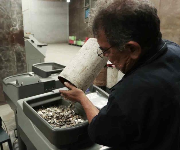 Registran la escasez masiva de monedas