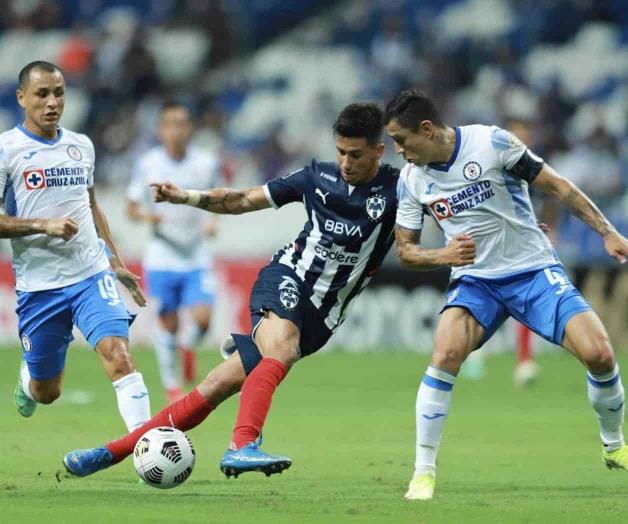 Cruz Azul y Monterrey dividen puntos en el Azteca; igualan 1-1