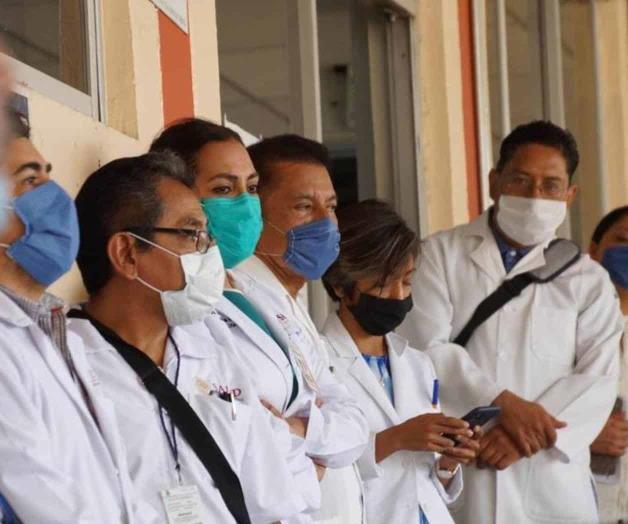 Continúan protestas de trabajadores de Salud en Oaxaca