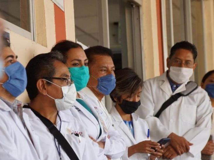 Continúan protestas de trabajadores de Salud en Oaxaca Continúan protestas de trabajadores de Salud en Oaxaca