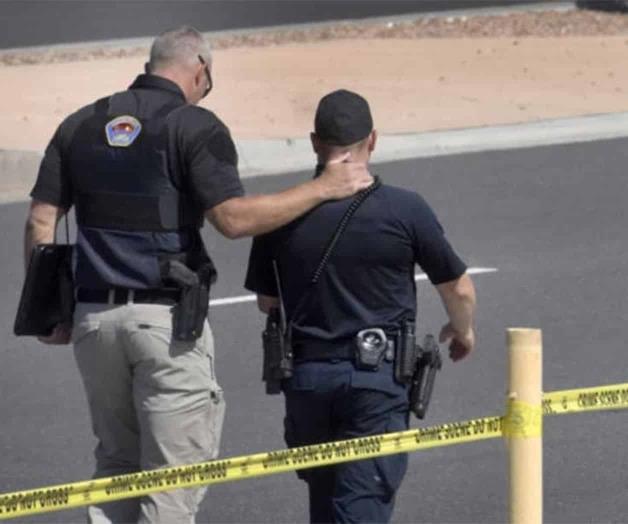 Tirotean 4 policías de Albuquerque
