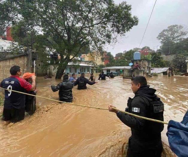 Deja Grace inundaciones y destrozos en Veracruz Deja Grace inundaciones y destrozos en Veracruz